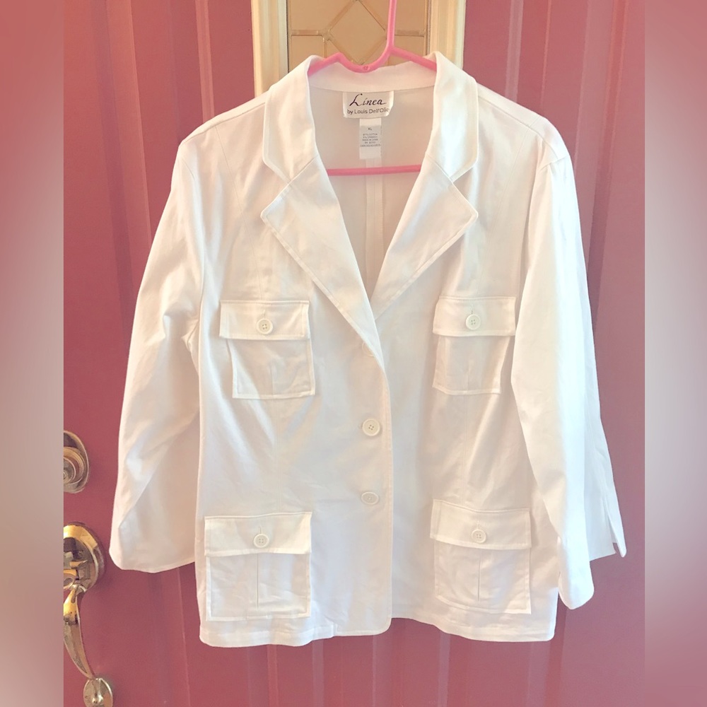 White Jacket from Linea by Louis Dell’Olio size XL
